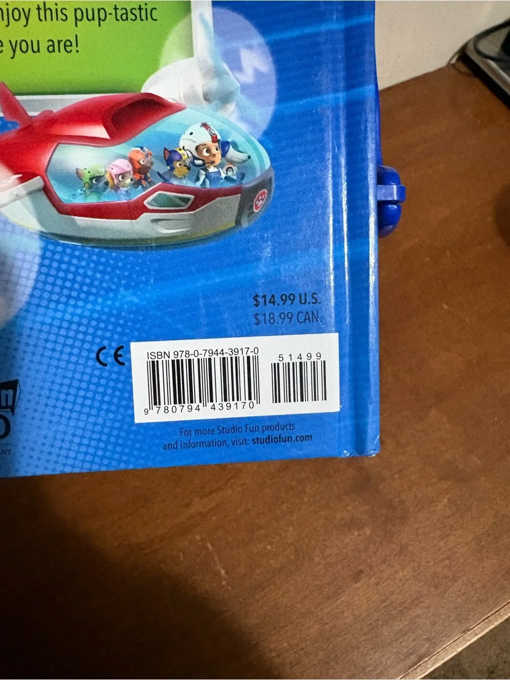 PAW Patrol CarryAlong Play Book - Blue, Yellow, Red